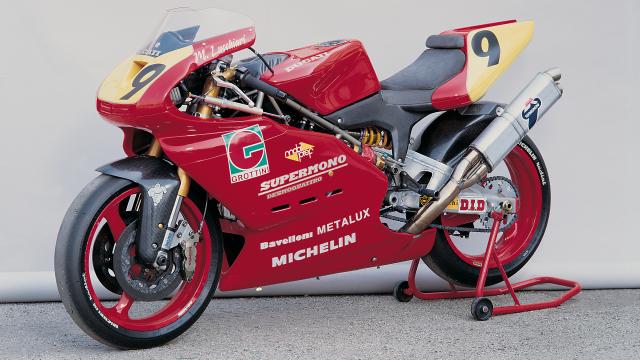 Ducati Supermono 550 - anteriore
