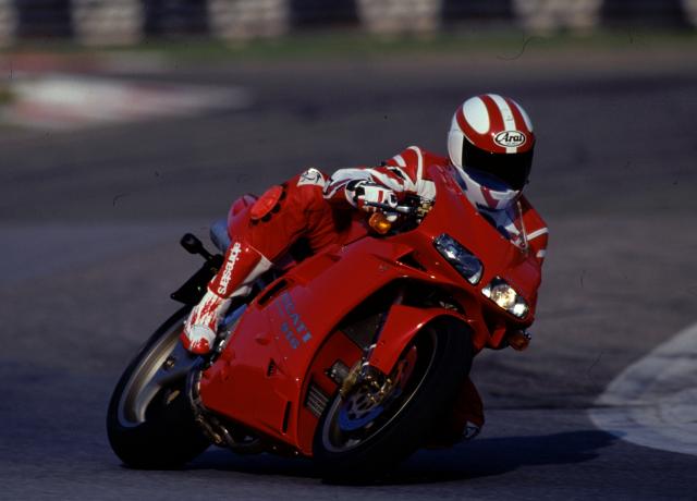Ducati 916 - in pista