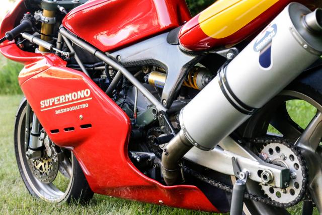 Ducati Supermono 550 - dettaglio posteriore